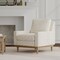 Beige Taupe Performance Grade Cotton Blend Woven Pattern Upholstery Fabric by The Yard - SKU: Patterson Oyster